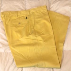 Ralph Lauren Polo Preston Pants (Yellow)
